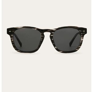 New Frye Billie Charcoal Sunglasses Black Square Frame Scratch Resistant